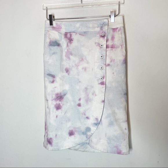 Anthropologie Size  tie-dyed tulip skirt - Picture 7 of 10